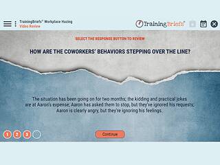 TrainingBriefs® Workplace Hazing