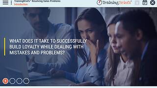 TrainingBriefs® Resolving Sales Problems