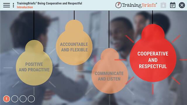 TrainingBriefs® Being Cooperative and Respectful