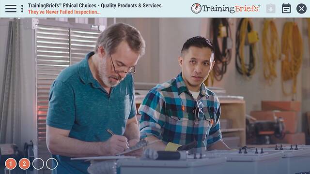 TrainingBriefs® Ethical Choices - Quality Products & Services