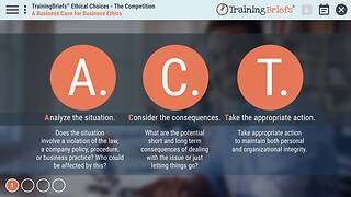 TrainingBriefs® Ethical Choices - The Competition