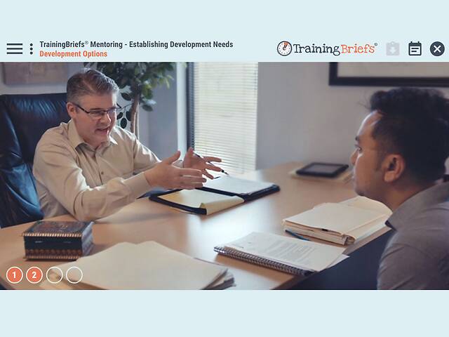 TrainingBriefs® Mentoring - Establishing Development Needs