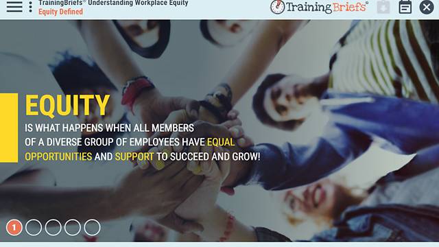 TrainingBriefs® Understanding Workplace Equity