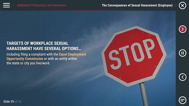 The Consequences of Sexual Harassment™ (Employee Course, Multi-State)