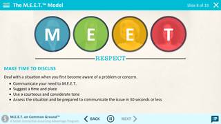 M.E.E.T. on Common Ground™: Speaking Up for <mark>Respect</mark> in the Workplace - Advantage Course
