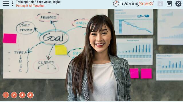 TrainingBriefs® She’s Asian, Right!