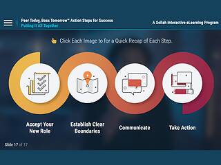 Peer Today, Boss Tomorrow™ Action Steps for Success