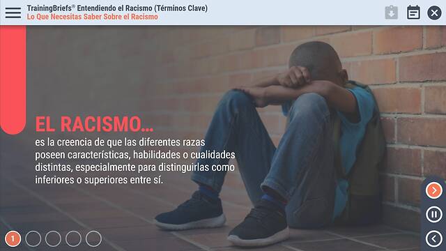 TrainingBriefs® Understanding Racism (Key Terms) (Spanish)