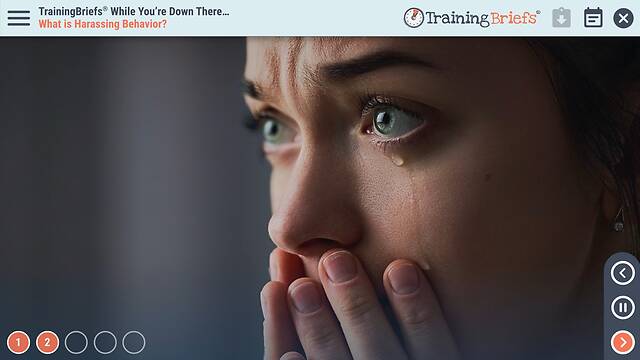 TrainingBriefs® While You’re Down There…