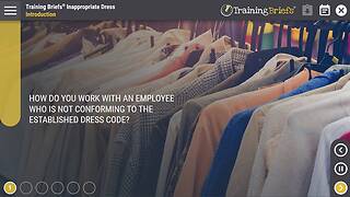 TrainingBriefs® Inappropriate Dress