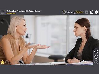 TrainingBriefs®  Employee Who Resists <mark>Change</mark>