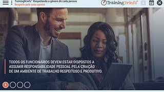 TrainingBriefs® Gender <mark>Respect</mark> (Portuguese-Brazilian)
