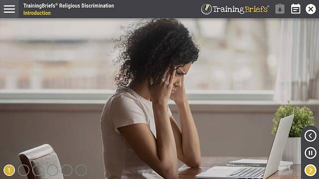 TrainingBriefs® Religious Discrimination