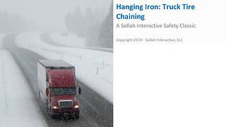 Hanging Iron - Truck Tire Chaining™