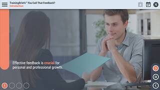 TrainingBriefs® You Call That Feedback?
