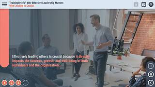 TrainingBriefs® Why Effective Leadership Matters