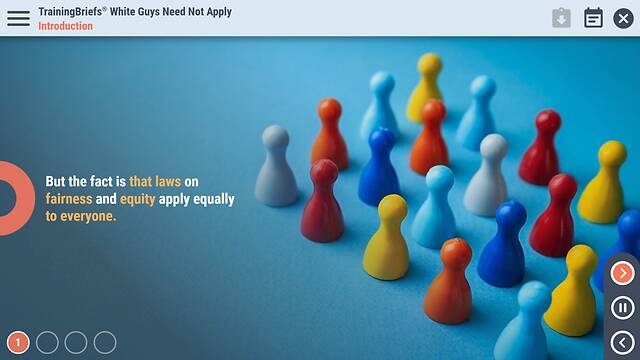 TrainingBriefs® White Guys Need Not Apply