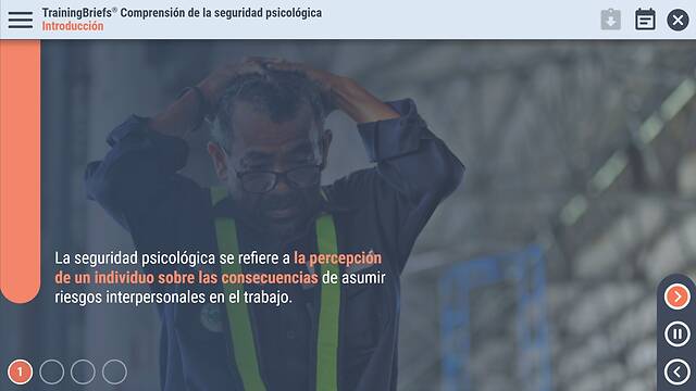TrainingBriefs® Understanding Psychological Safety (Spanish-North American)