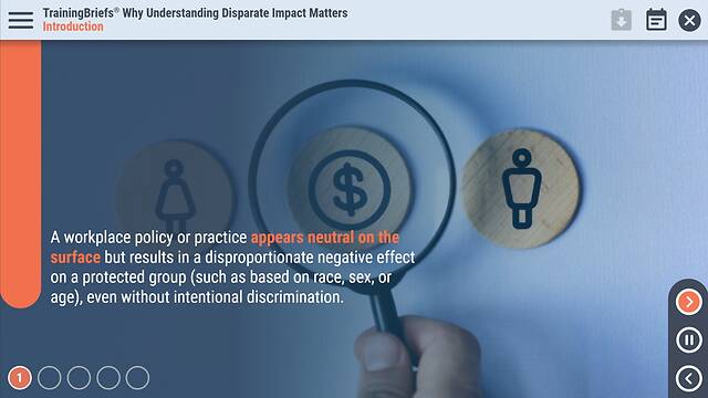 TrainingBriefs® Why Understanding Disparate Impact Matters