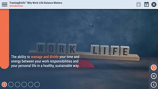TrainingBriefs® Why Work-Life Balance Matters
