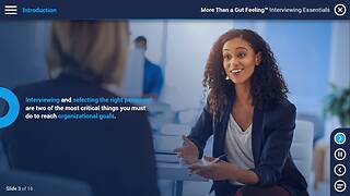 More Than a Gut Feeling™ Interviewing Essentials (eLearning)