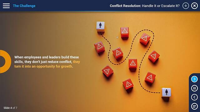Conflict Resolution: Handle It or Escalate It? (Skills Challenge)