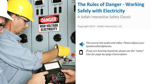 The Rules of Danger: Working Safely with Electricity™