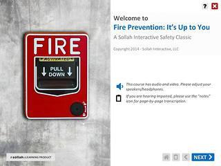 Fire Prevention: It’s Up to You™