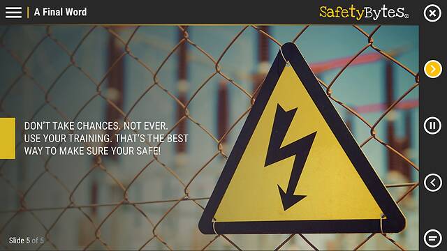 SafetyBytes® - Electrical Safety (Ignoring Signs & Warnings)