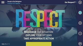 Got <mark>Respect</mark>?® Gossip in the Workplace