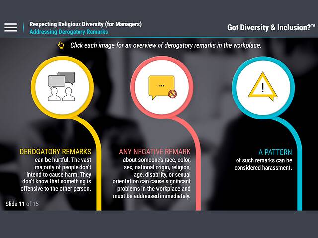 Got Diversity?™ Respecting Religious Diversity (for Managers)