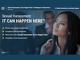 Sexual Harassment: It Can Happen Here™ (Managers/Supervisors)