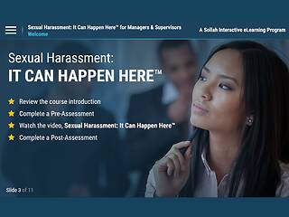 Sexual Harassment: It Can Happen Here™ (Managers/Supervisors)