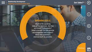 Got Sales?™ Relationship Development