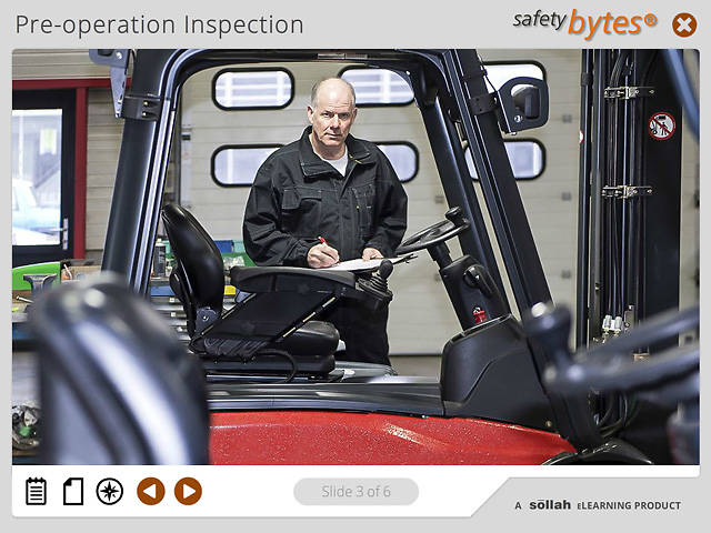 SafetyBytes® Forklift Safety: Changing A Battery