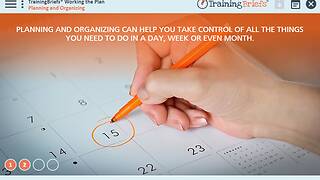 TrainingBriefs® Working the Plan