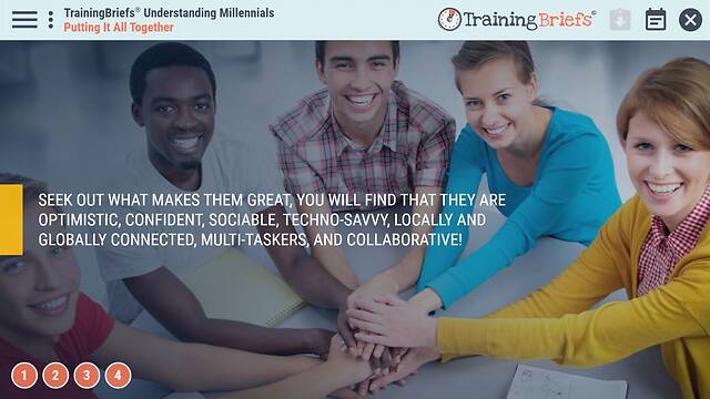 TrainingBriefs® Understanding Millennials