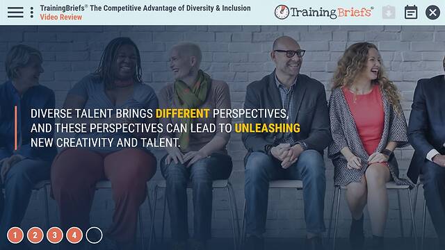 TrainingBriefs® The Competitive Advantage of Diversity & Inclusion