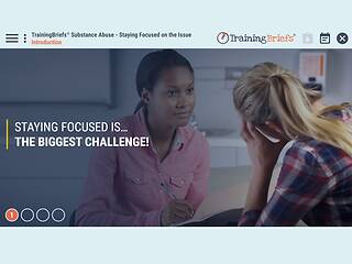 TrainingBriefs® Substance Abuse - Staying Focused on the Issue